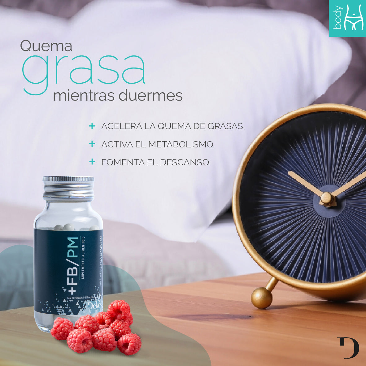 Fat Burner PM quema grasa mientras duermes